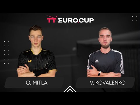 13:40 Oleksii Mitla - Viacheslav Kovalenko 16.10.2024 TT Euro.Cup Ukraine Master. TABLE 4