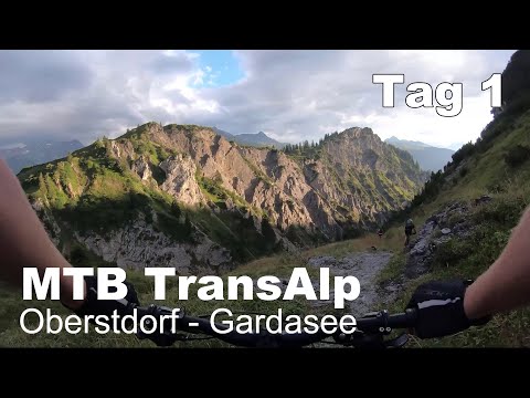 MTB TransAlp 2020 Tag 1 | Oberstdorf-Klösterle, Schrofenpass | +GPX