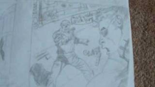 My superhero drawings