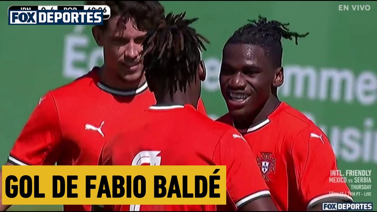 🥳 GOL DE FABIO BALDÉ | Japón 0-4 Portugal | Fase de grupos | TMR 2026