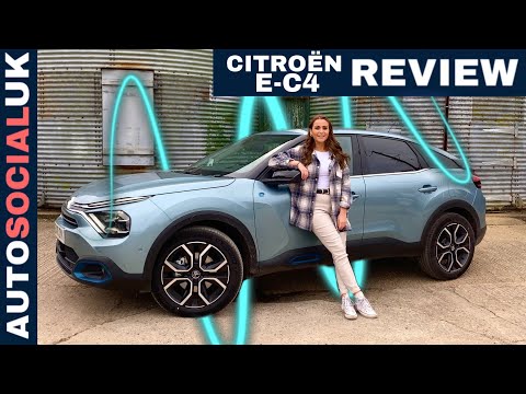 New 2021 Citroen E-C4 - A worthy rival for the Volkswagen ID3? FULL REVIEW drive/interior/charging
