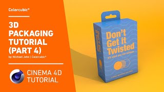 Cinema 4D Tutorials - 3D Packaging (Part 4)