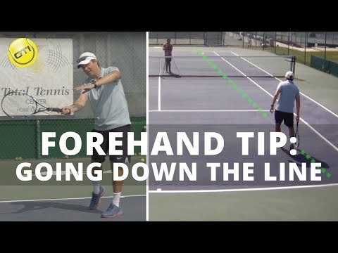Forehand Down The Line Tip