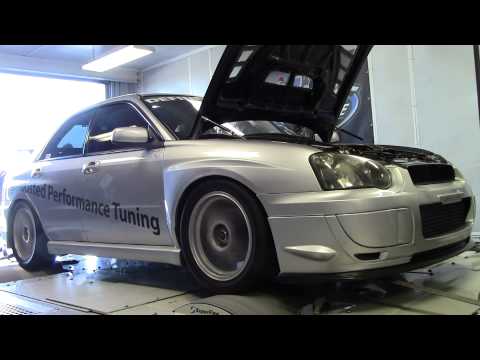 05 WRX dyno - 487 WHP / 416 WTQ - Dom 3.0 XTR, E85 - Boosted Performance Tuning