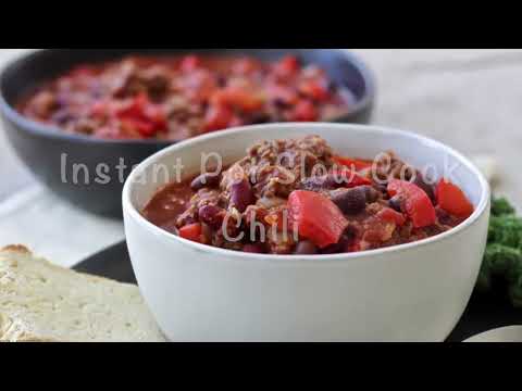 Instant Pot Slow Cook Chili
