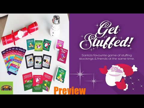 Get Stuffed! Preview | Stocking Stuffing Card Game