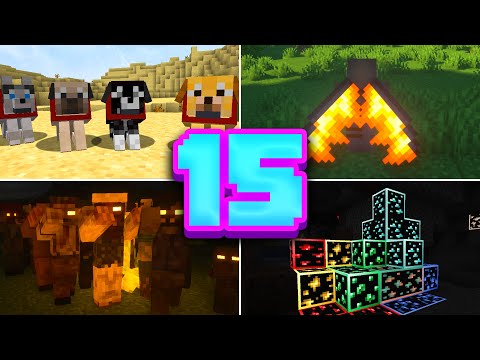 15 TEXTURE PACKS TO ENHANCE YOUR MINECRAFT!