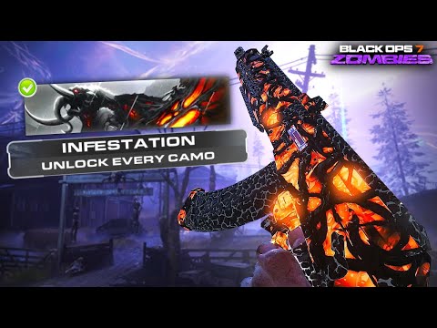 The ULTIMATE Infestation Camo Guide in Black Ops 7 Zombies!!!