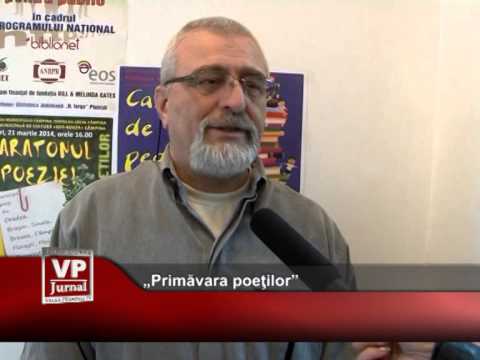 „Primăvara poeţilor”