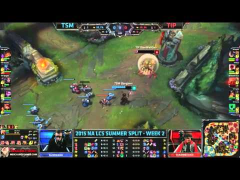 League of Legends - TSM vs TIP - Bjergsen lb vs Azir XiaoWeiXiao - Highlights
