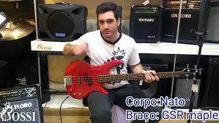 Video thumbnail for CONTRA BAIXO IBANEZ GSR-190 by Rossi Instrumentos Musicais