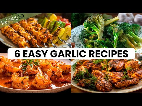 6 Garlic-Packed Dishes That Could Be on a Restaurant Menu