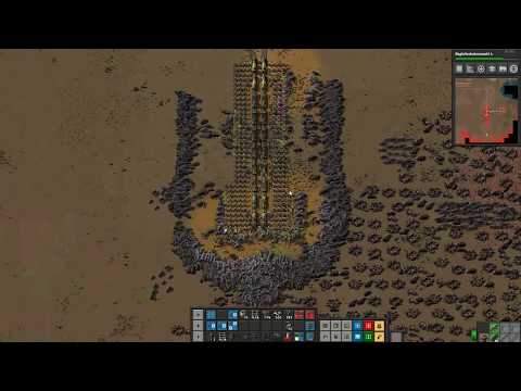 Factorio v0.17.x hardcore biter settings #02 out of energy