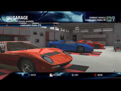My TDU Platinum Garage Tour