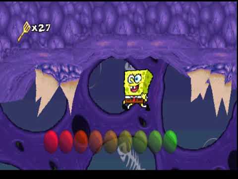 SpongeBob SquarePants SuperSponge (PSX) (Part 15/25) Inside The Whale