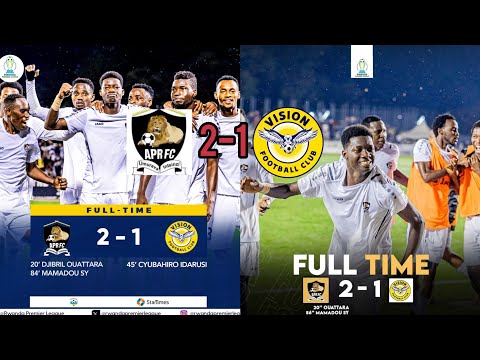 🚨FULL-TIME🚨APR FC 2-1 VISION FC//EXTENDED HIGHLIGHTS REBA IBITEGO BYIZA BYA QUATTARA NA MAMADOU SY🖤🔥