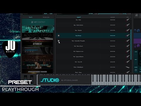 STUDIO by StudioLinked Instruments Preset Playthrough (No Talk)