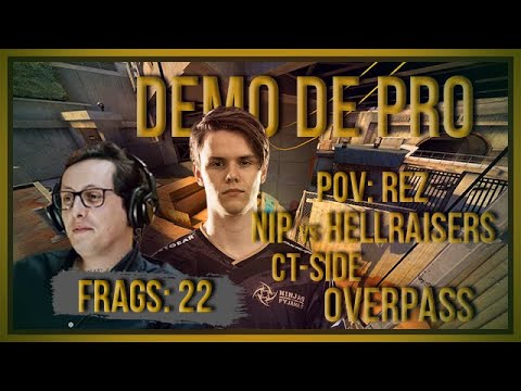 [PT] zorlaK Analisa: PoV REZ - NIP vs HELLRAISERS - OVERPASS (CT-SIDE) [Demo de Pro]