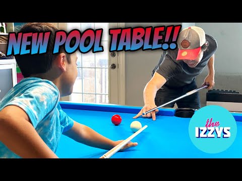 UNSER NEUER BILLARDTISCH IST ANGEKOMMEN!