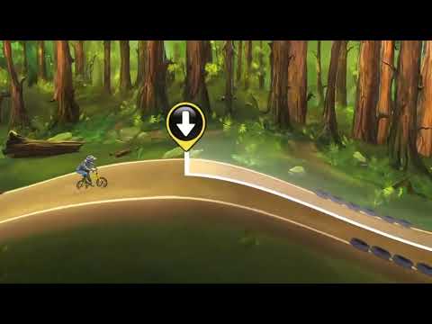 Mad Skills BMX 2 replay: Finished Downhill Tutorial in 0:13.958!