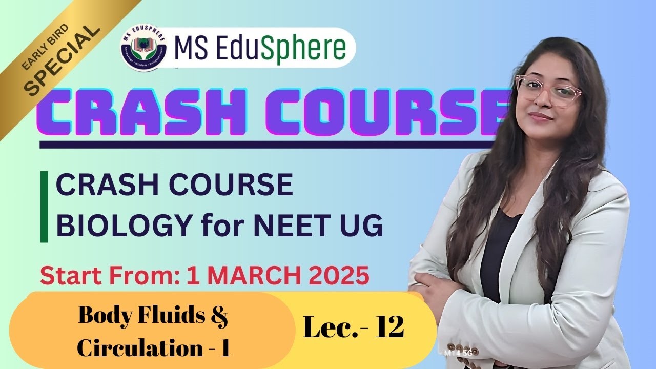 Body Fluids & Circulation One shot | NCERT Revision | NEET 2025 | Human Heart | Biology