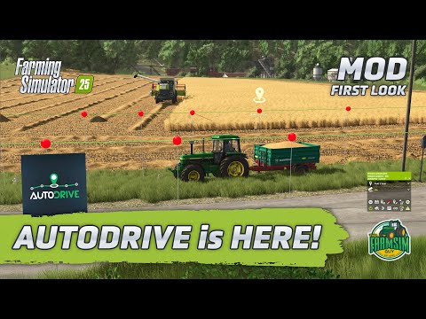 AUTODRIVE is HERE for Farming Simulator 25