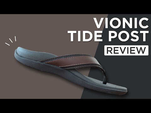 Vionic Tide Toe Post - Best Flip Flops for Plantar Fasciitis