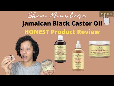 HONEST REVIEW: SHEA MOISTURE JAMAICAN BLACK CASTOR OIL...