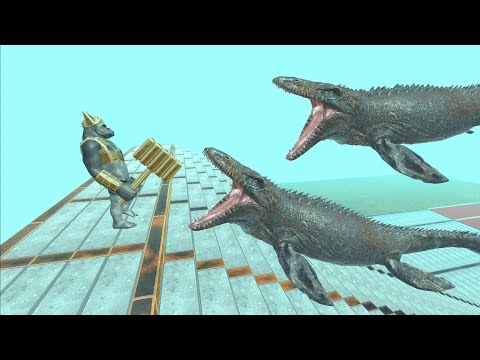 AQUATICS TEAM CAN PASS GHOR HAMMER - Animal Revolt Battle Simulator