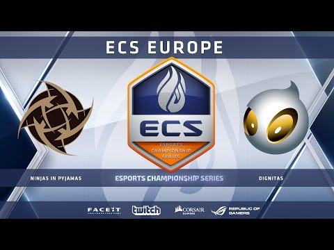 NiP vs Dignitas - Dust 2 (ECS Season 2 Europe)