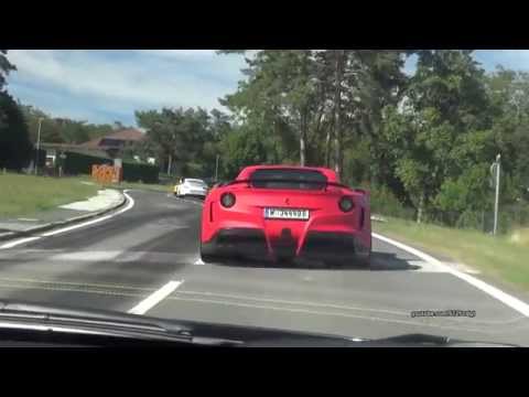 Novitec  N-Largo Ferrari F12 crazy driving on twisty mountain roads!