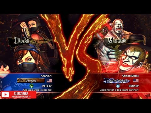 "Best Bout Replays" SFxT - HAGAISHI vs CrimsonClipse  (1080p HD 60fps)
