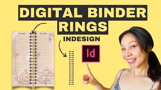 How To Create Realistic Looking Binder Rings (Coils or Spirals) in Indesign