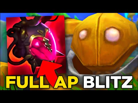 Full AP Blitzcrank oneshotuje każdego w League of Legends