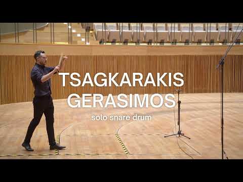 Asventuras for Snare Drum by Alexej Gerassimez | Tsagkarakis Gerasimos