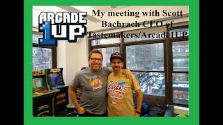 My Meeting With Scott Bachrach CEO of Tastemakers/Arcade1UP