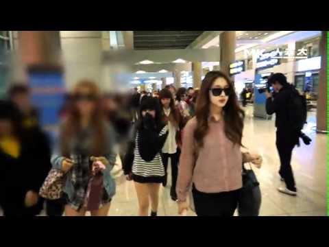 [120409] T-ara arrived in Korea from Thailand
