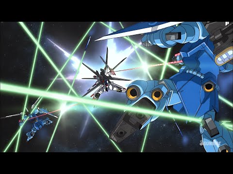 ZGMF-X20A Strike Freedom Gundam 4K 60FPS - Gundam Seed Destiny