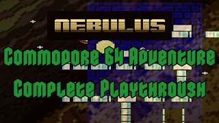Nebulus on Commodore 64: Full Playthrough (Evercade) - No Commentary & Leap Year Special