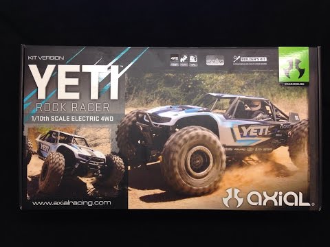 Axial Yeti Kit Unboxing