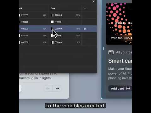 Learn Figma's dark mode variables in seconds thumbnail