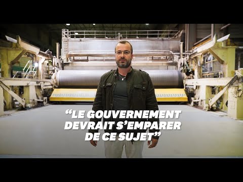 À la Chapelle-Darblay, le dernier papier journal 100% recyclé en France en péril