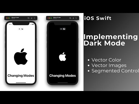 How to implement Dark Mode in Swift | iOS Development | Silent Coding