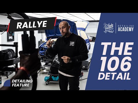 Detailing The Peugeot 106 Rallye from grubby start to gleaming finish