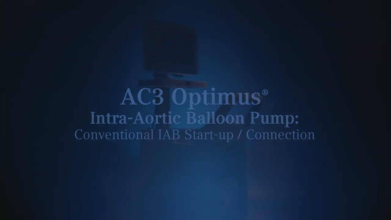 AC3 Optimus™ Conventional IABP Startup