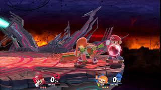 【スマブラSP】インクリングのローラーをガード