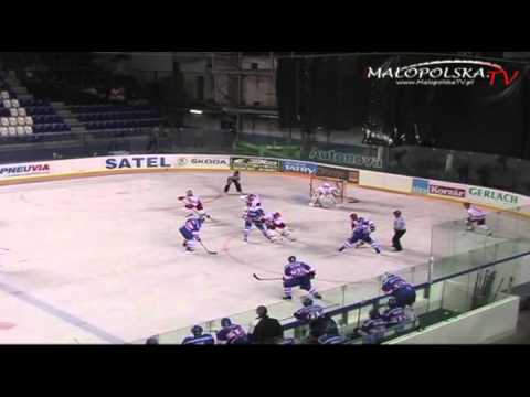 MalopolskaTV.pl - hokej: Polska - HK Poprad 2:1