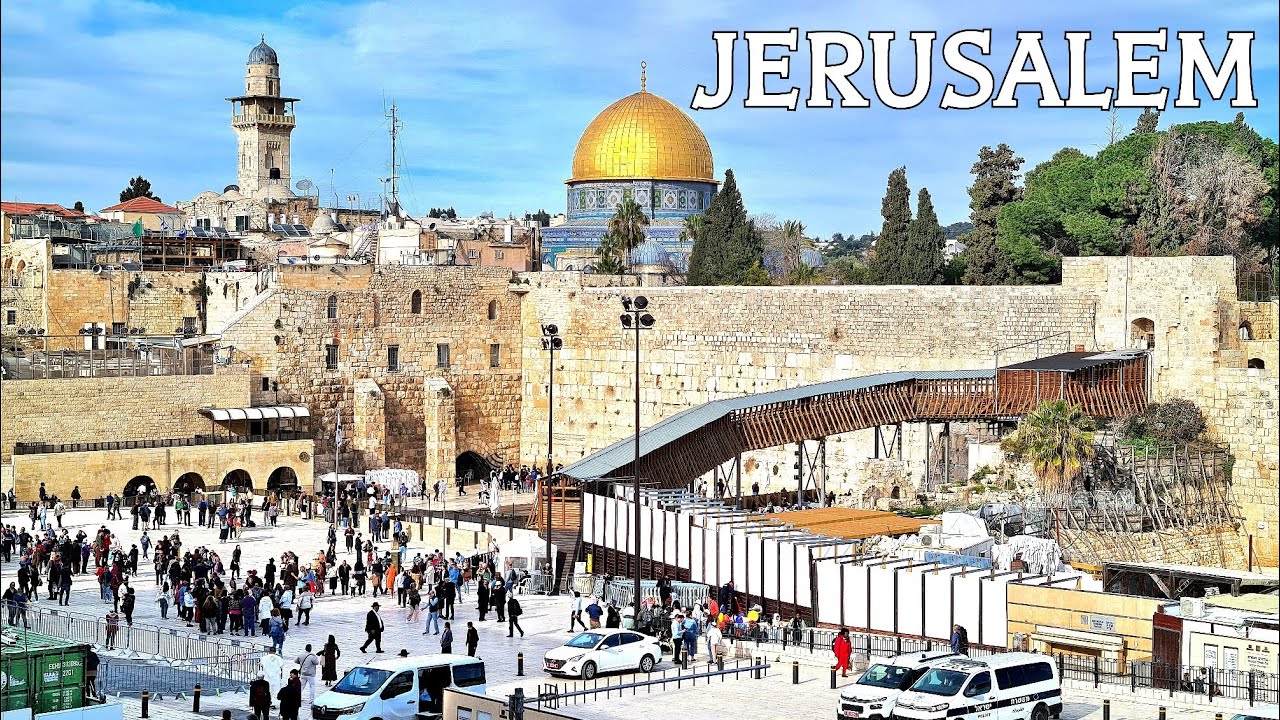 Immersive street-level walking tour through Jerusalem Old City, Israel, showcasing authentic urban landscapes, local architecture, and the vibrant atmosphere of the city's neighborhoods