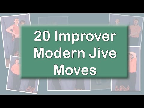 20 Improvers Modern Jive Dance Moves - The Beginners Guide/Help To Intermediates