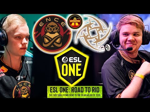 🇫🇮 ENCE vs 🇸🇪 NiP BEST MOMENTS - Overpass - ESL One: Road to Rio 2020